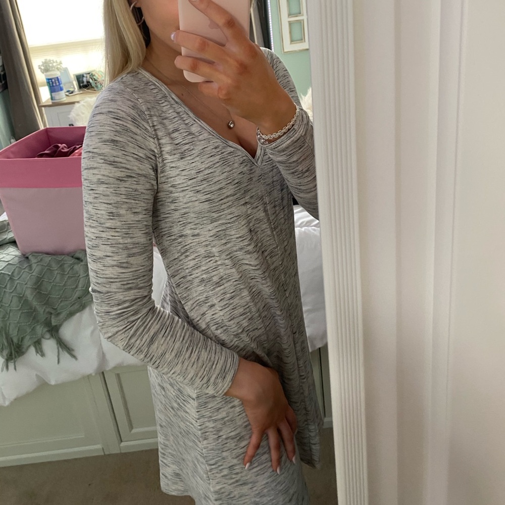 American Eagle Swing Dress (Gray)